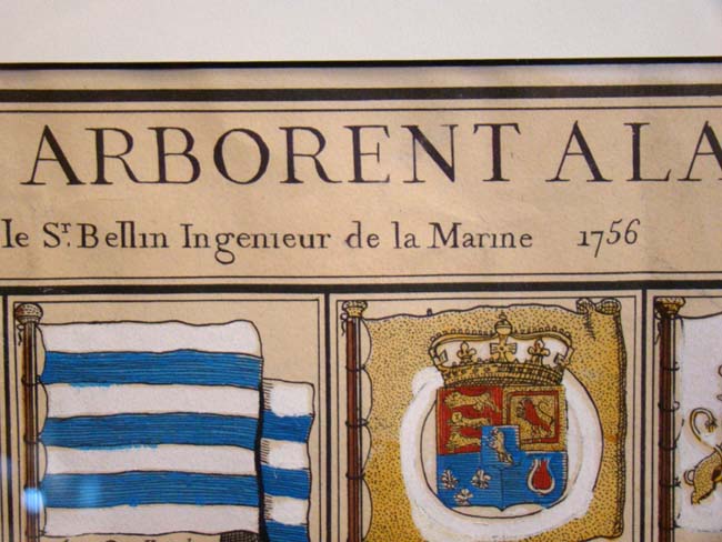 Maritime Flags of the World printed by Nicholas Bellin, Engraver to the King, Paris1756 — image 2